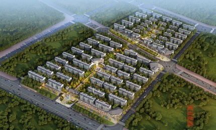堯王山花園小區(qū)開(kāi)工建設(shè)